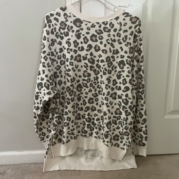 american eagle leopard sweater - Picture 1 of 2